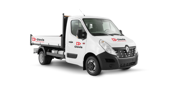 Utilitaire benne plateau